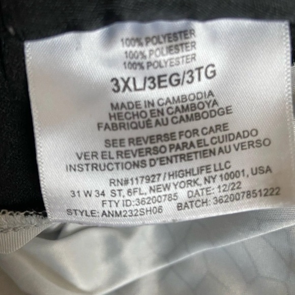 AND1 Men's Athletic Shorts in Gray Pattern - Picture 5 of 10